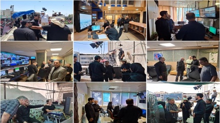 بازدید معاون برون‌مرزی رسانه ملی از سکوهای پخش و پوشش رسانه‌ای مسیر تشییع و استودیوهای پخش شبکه‌های برون‌مرزی