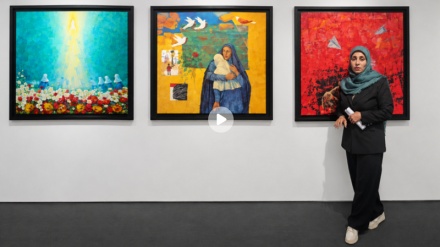 نمایشگاه شهدای مدرسه میناب در تهران، جنایت آمریکا در حق این مدرسه را در اذهان زنده نگه می‌دارد